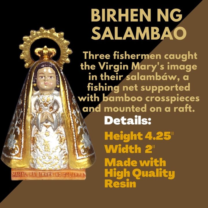 Hot Chibi Religious Figurine Birhen Ng Salambao Chibi Saints Best For Ts And Souvenirs 