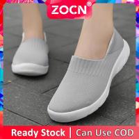 Zocn รองเท้าผ้าใบผู้หญิงเกาหลีรองเท้าลำลองสบายระบายอากาศรองเท้าที่เดินป่าโรงเรียนรองเท้าแบน