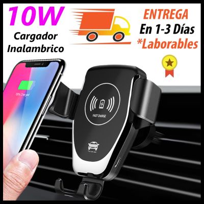 10W Car Fast Charging Wireless Charger Mobile Stand Qi Smartphone Samsung iPhone