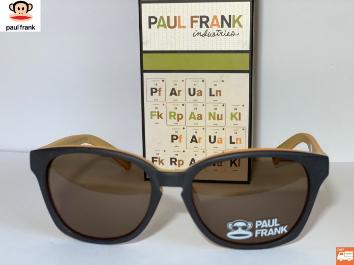 แว่นกันแดด-พอลแฟรงค์-แว่นตาแฟชั่น-แว่นกันแดดผู้ชายและผู้หญิง-แว่นกันแดดกันแสงuvแว่นกันแดดpaul-frank-eyewearของแท้100-กรอบพลาสติกกรอบโลหะ-sunglasses