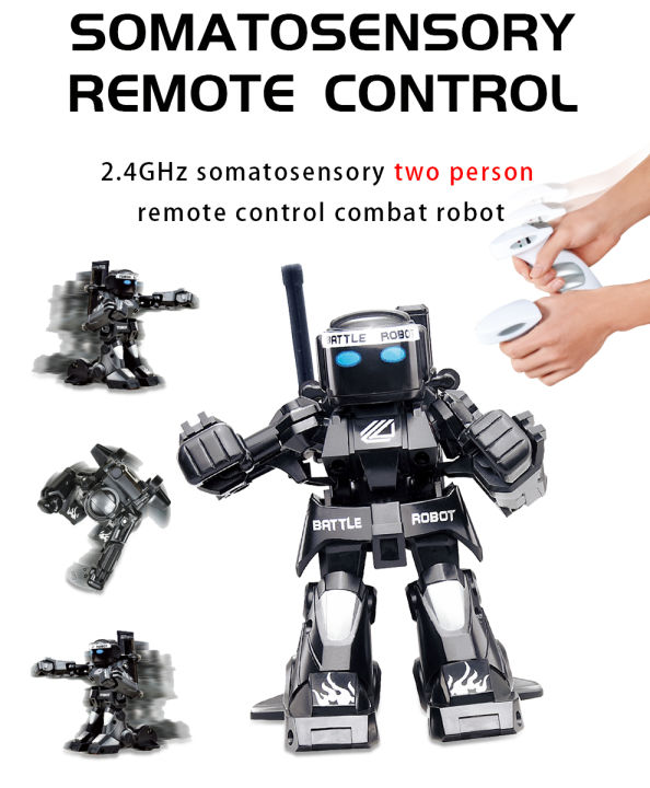 ของเล่นสำหรับเด็กหุ่นยนต์-rc-หุ่นยนต์รบควบคุมด้วยรีโมทคอนโทรล2-4กรัม