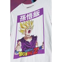 เสื้อยืดลำลองฤดูร้อน เสื้อยืด Uni รุ่นโกฮัง Gohan SSJ Edition ดราก้อนบอลแซด Dragon Ball Z สวยใส่สบายแบรนด์ Khepri 100cotton comb ใส่ ไซส์