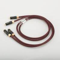 Audiocrast Hi End Audio Cable HIFI RCA Audio Cables With Copper Tin Sleeves WBT0144 RCA Plug Cable