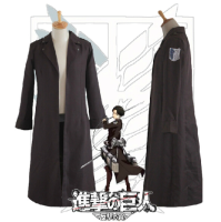 Attack ON Titan SOLDIER Long II RIVAL Ackerman cos cloak คอสเพลย์ปีกของชุดตีโต้