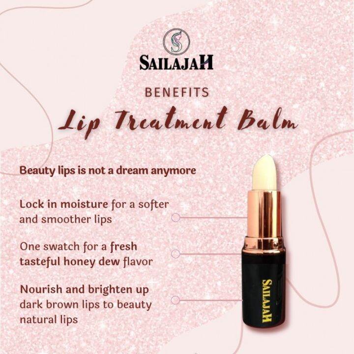 Sailajah Lip Treatment Balm Ready Stock Lazada