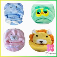 Winsome ผ้าขนหนูลายการ์ตูน 70x100 cm เสื้อคลุมอาบน้ํา Baby cartoon cloak