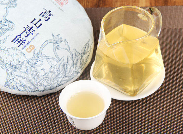 yunnan-menghai-ผู่เอ่อร์สดชา-puerh-เค้ก357g