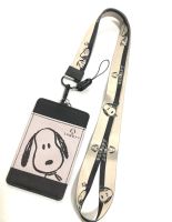 SNOOPY BF GB สายคล้องคอ สายคล้องบัตร ที่ใส่บัตร ซองใส่บัตร พร้อมสายคล้องคอ ลาย SNOOPY BF GB   งานดี สวยงาม สำหรับ บัตร 6x8 cm งานน่ารัก BY NPNN SHOP