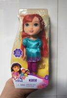 (Popular toys) ต้นฉบับชนิดบรรจุกล่องตุ๊กตา DORA เพื่อน Dollas รูปภาพหัวหวีแต่งตัวบ้านสาวของขวัญตุ๊กตา