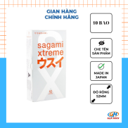 Bao cao su Sagami Xtreme - Superthin - bcs mỏng - kéo dài thời gian