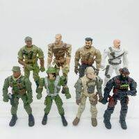 3pcs Warrior Lanard Elite Force 1:18 Military Action Figure Toys 10cm Movable Terrorist SWAT Team Figuras for Children Gift