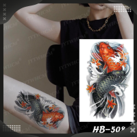 แฟชั่นใหม่ ถูกมาก!!!!!! Temporary tattoo sticker สติีกเกอร์แทททู วินเทจ รอยสักชั่วคราว รอยักปลอม รอยสักเท่ๆ รอยสักแขน รอยสักสวยๆ ขนาด 15 x 21 เซนติเมตร