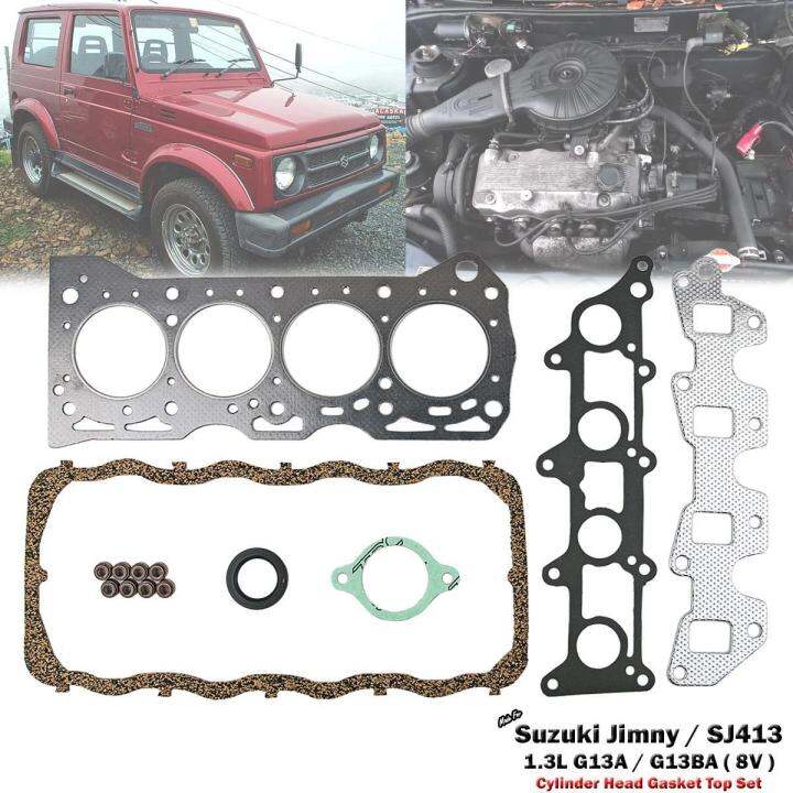 [READY STOCK] Suzuki Jimny SJ413 1.3 G13A G13B 8V Head Gasket Top Set