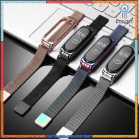 [พร้อมส่ง] สายสแตนเลส สายนาฬิกาข้อมือ สายรัดข้อมือ นาฬิกาข้อมือ miband 3 miband 4 miband 5 อุปก Sาคาต่อชิ้น (เฉพาะตัวที่ระบุว่าจัดเซทถึงขายเป็นชุด)