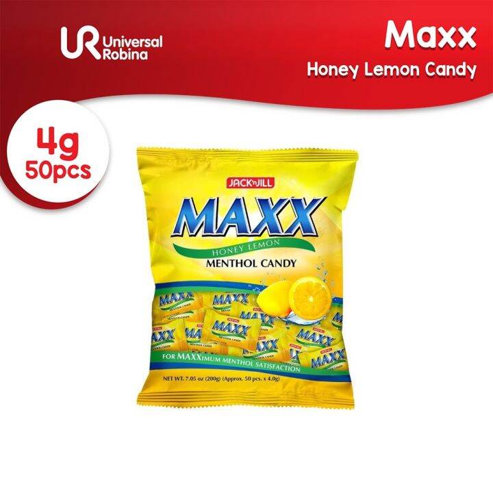 Maxx Honey Lemon Menthol Candy (50s) | Lazada PH