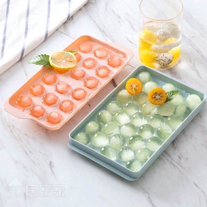 Homemade ice ball frozen ice cube mold refrigerator spherical ice