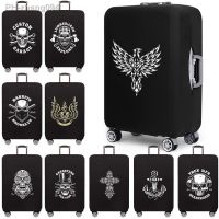 Thicker Travel Luggage Suitcase Protective Cover Skull Print for Trunk Case Apply To 18 39; 39;-28 39; 39; Suitcase Cover Elastic Perfectly