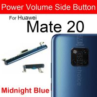 ปุ่มปรับระดับเสียงสำหรับ Huawei Mate 20 Pro 20 Lite 20X ขึ้นลงปุ่มควบคุมเสียงซ่อมแซมอะไหล่ LHG3762อะไหล่สายเคเบิลเฟล็กซ์ริบบอน