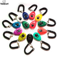 Studyset IN stock 2pcs Dog Training Clickers Effective Pet Supplies With Elastic Wristband For Cats Dogs Horses Sheep