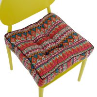 ✵◊ 40x40cm Thick Seat Cushion Office Chair Cushion Printed Soft Linen Seat Cushions For Chair Floor Car Home Decorative Cushions