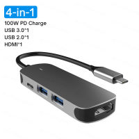 10 in 1 USB C HUB Type C Adapter to HDMI 4K VGA 1080P RJ45 100M SDTF Card 3.5MM AUX 10 Port Docking Station PC Laptop Splitter