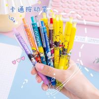 【living stationery】6ชิ้น Kawaii ปากกาเจล CuteAnimeGel ปากกากลับ ToGelSet โรงเรียนแอมป์; สำนักงานเขียนปากกาเครื่องเขียน