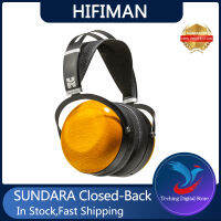 ต้นฉบับ HIFIMAN SUNDARA แบบปิด-กลับแท่นแม่เหล็กหูฟังไฮไฟมีสายแม่เหล็กที่มีดีไซน์ที่ครอบหูไม้