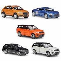 WELLY 1:36 Audi Q7 Q3 R8 V10 Land Rover Defender alloy car model die-casting door open childrens toy model gift