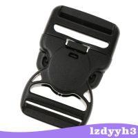 YouthTrip Plastic Side Release Buckle Clip For Webbing Bags Straps Clips 255038mm Black