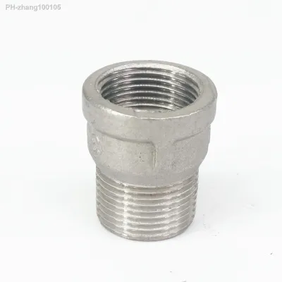 3/4 quot; BSPP Female to BSPT Male Thread 304 Stainless Steel Pipe Fitting Connector water oil air 230 PSI