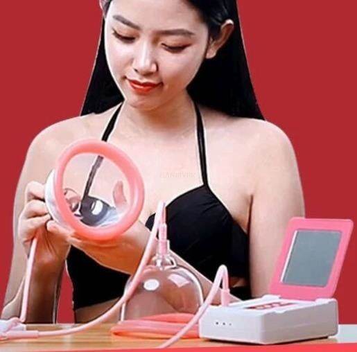 New Electric Breast Massager Pressure Therapy Chest Enlargement Pump Vacuum Cupping Chest