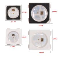 Individually Addressable SK6812 Mini 3535 5050 SMD RGB LED Chip Digital Pixels White/Black as WS2812B Leds DC5V 2 1500Pcs