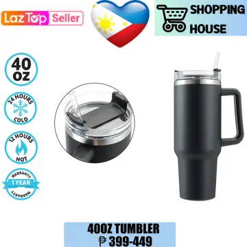 Original Stanley 40oz/1.1L Quengher H2.0 Tumbler With Straw Lids Stainless  Steel Coffee Termos