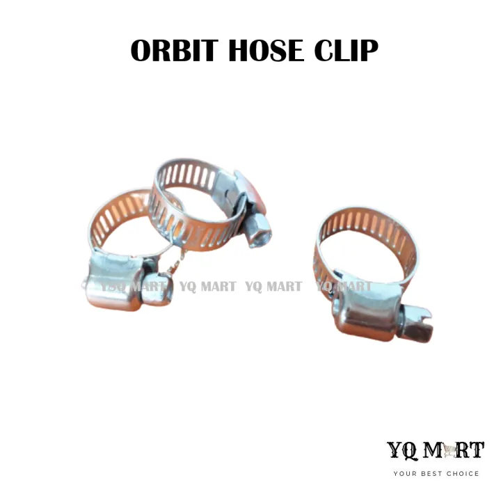 Gas Pipe Hose Clip/Orbit Hose Clip/Hose Clamp/Kunci Pipe Lazada