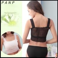 PANP ผู้หญิง บัสเทียร์ Camis Boob Tube Bandeau Bra Crop สายยางยืด ลูกไม้ เสื้อกล้าม