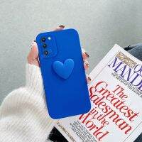 เคสซิลิโคนของเหลวสำหรับกล้อง Galaxy แบบ S21เต็ม S20 Samsung Plus S22ฝาครอบหัวใจปกป้องแบบ Ultra Love Fe