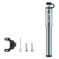 WEST BIKING Bicycle Pump Tire Air Pump Compatible with Presta &amp; Schrader Valves - High Pressure PSI-Bicycle Tire Air Pump Black