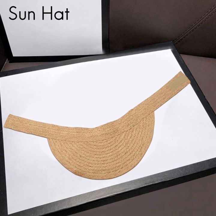 ladies-anti-uv-roll-up-sun-visor-hat-women-straw-raffia-sun-visor-caps
