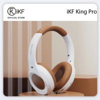 【New】iKF King Pro Active Noise Cancellation ANC Headset Wireless Bluetooth Ear Ultra-Long Standby Support Wired/Wireless for Android/iOS