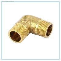 ◈☍ Brass Tube Fitting Adapter 90 Degree 1/8; 1/4; 3/8t; 1/2; BSP Pipe Elbow Fitting Coupler