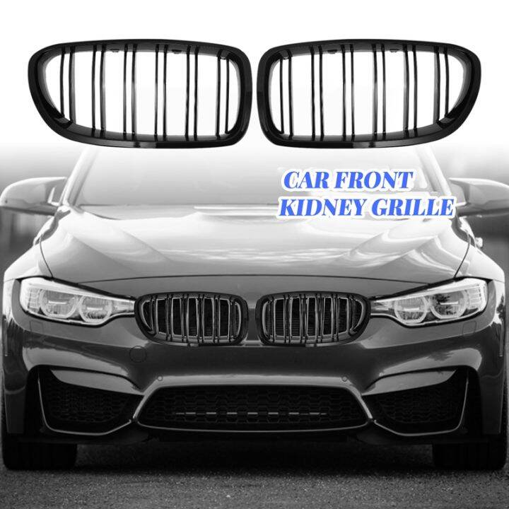 gloss-black-car-front-kidney-grille-grill-for-bmw-5-series-f10-f11-f18-m5-2010-2017