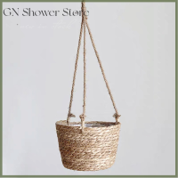 GNStore[COD] สวนแขวนชาวไร่ macrame พืชเก็บตะกร้าทอดอกไม้หม้อแขวน