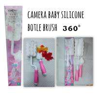 ชุดแปรงล้างผ้ากอเสะ 3D 360 องศา Camera Baby Gauze 3D Bottle Brush Set