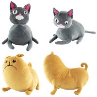 Noodle And Bun Plush Toys Cute Soft Stuffed Anime Cat And Dog Home Room Decor Dolls For Kid Birthday Gift