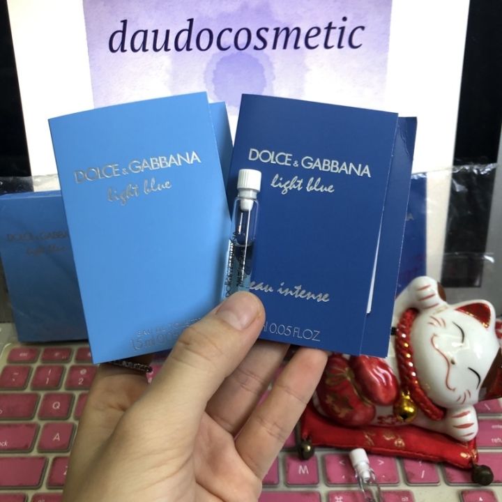 卍 [vial] Nước hoa D G Light Blue Pour Femme Dolce Gabbana Light Blue Pour  Femme EDT  nữ 