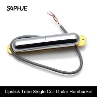 หลอดลิปสติกขดลวดเดี่ยวกีตาร์ Pickup สำหรับกีตาร์ไฟฟ้าโครเมี่ยม Accesorios Guitarra Electrica