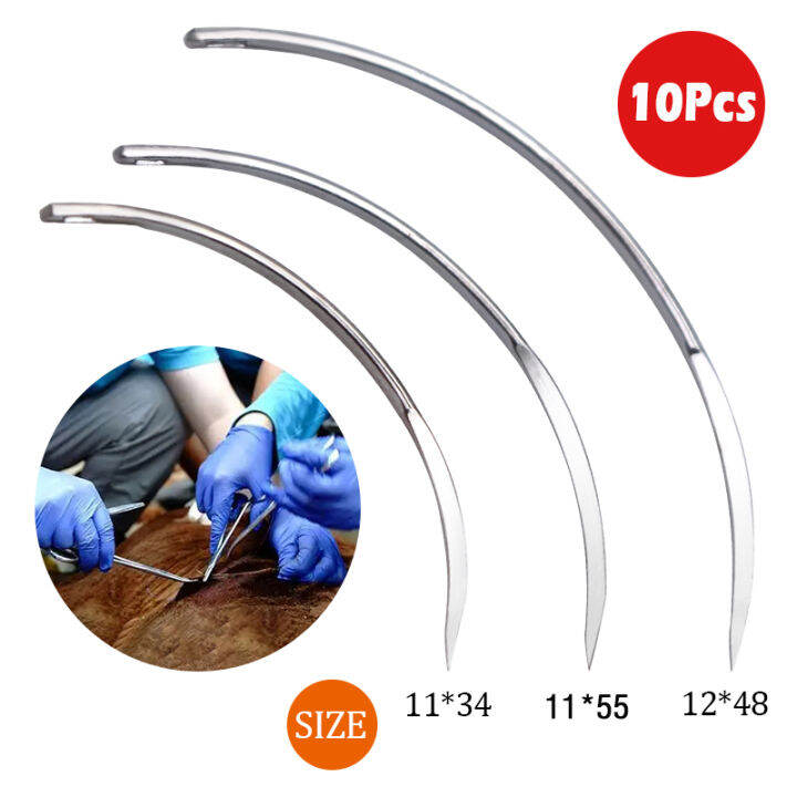 Stainless Steel Suture Needle Curved, For veterinary at ₹ 25 in Kalyan