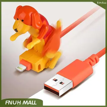FUNNY HUMPING DOG Fast Charger Cable for iPhone Type C Micro USB