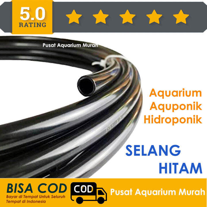 Pusat Aquarium Selang Akuarium Meter Selang Aerator Hitam Selang Aquarium Hidroponik