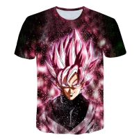 Boys T Shirt Summer 3D Printed Cartoon Dragon Ball Z T Shirt Kids Funny Harajuku Fashion Top Boys &amp; Girls Super Cool T Shirt